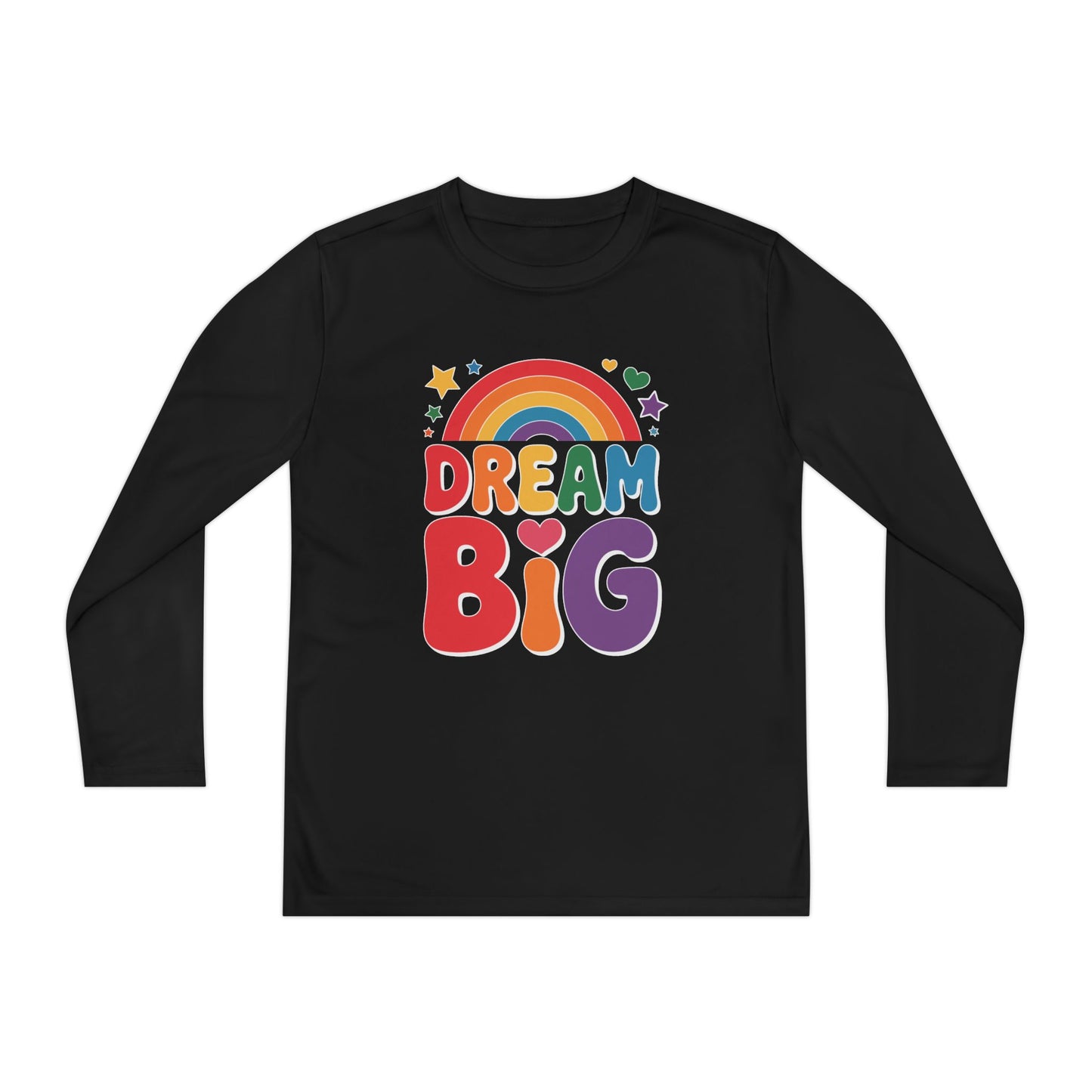 Dream Big Kids Long Sleeve T-Shirt TEEZOCA