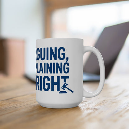 TEEZOCA funny coffee mug gift for people who are always right