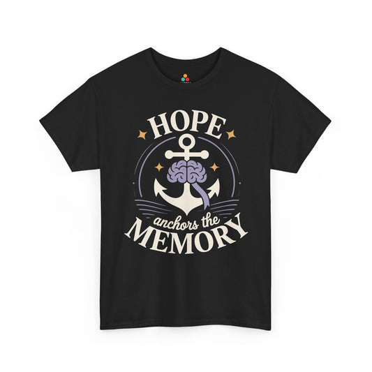 Hope Anchors the Memory Alzheimer’s Unisex T-shirt | TEEZOCA 