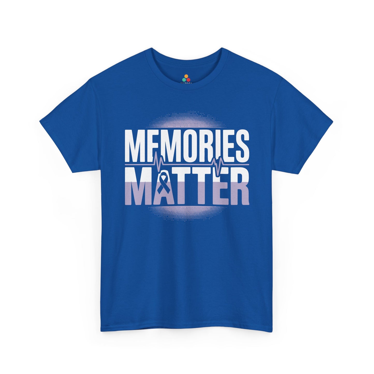 Memories Matter Unisex T-shirt Alzheimer Awareness Ribbon | TEEZOCA 