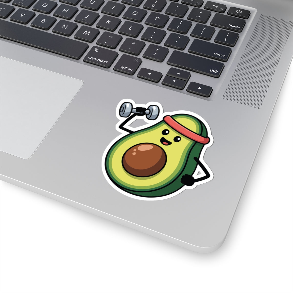 TEEZOCA cute avocado fitness sticker cartoon gym avocado art