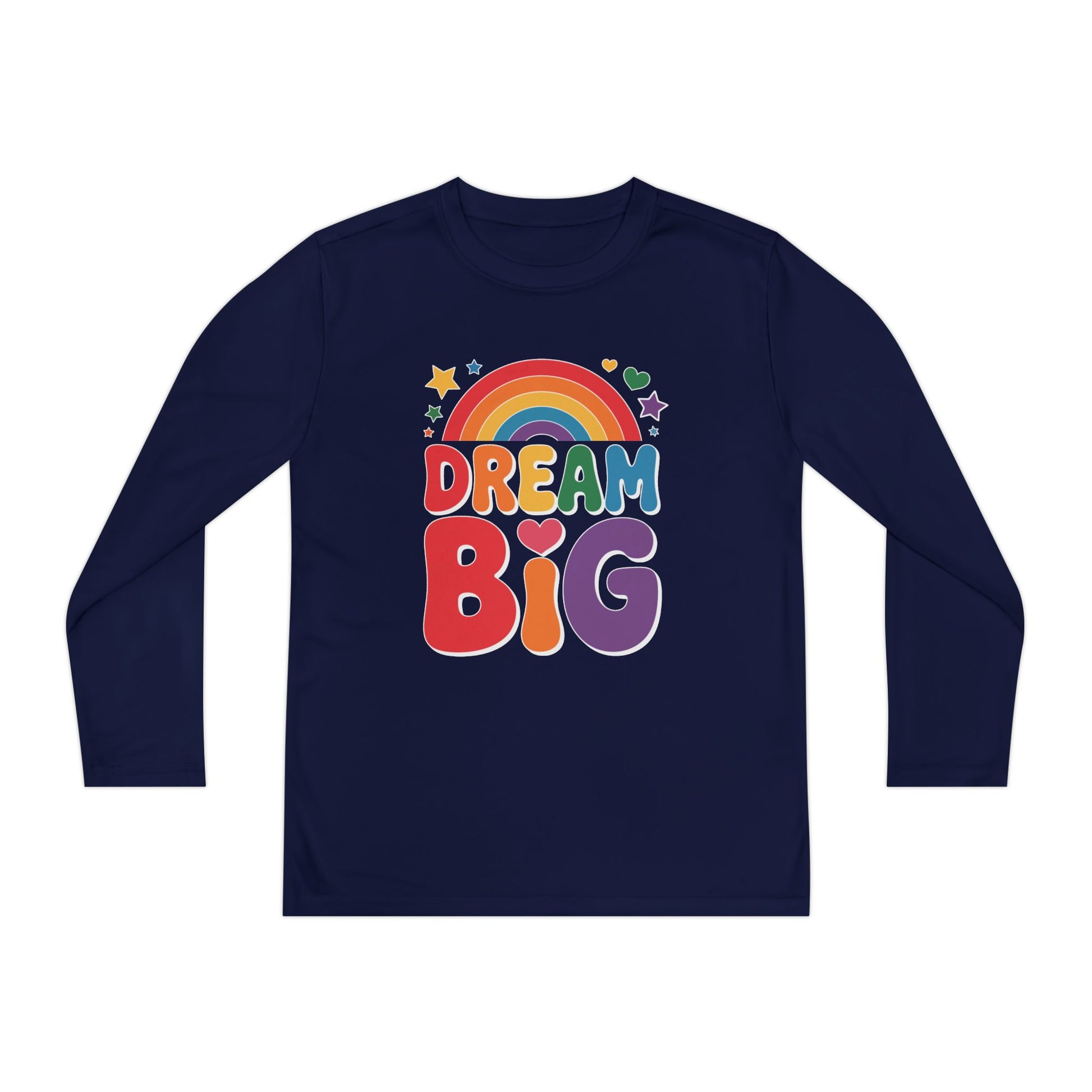 Dream Big Kids Long Sleeve T-Shirt TEEZOCA