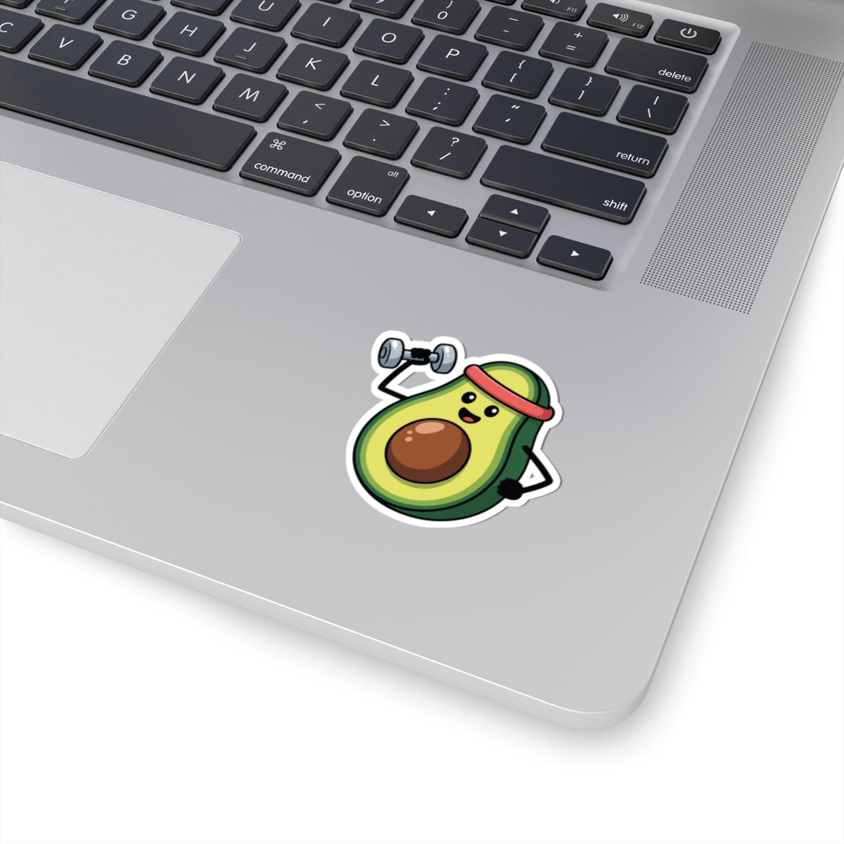 TEEZOCA cute avocado fitness sticker cartoon gym avocado art