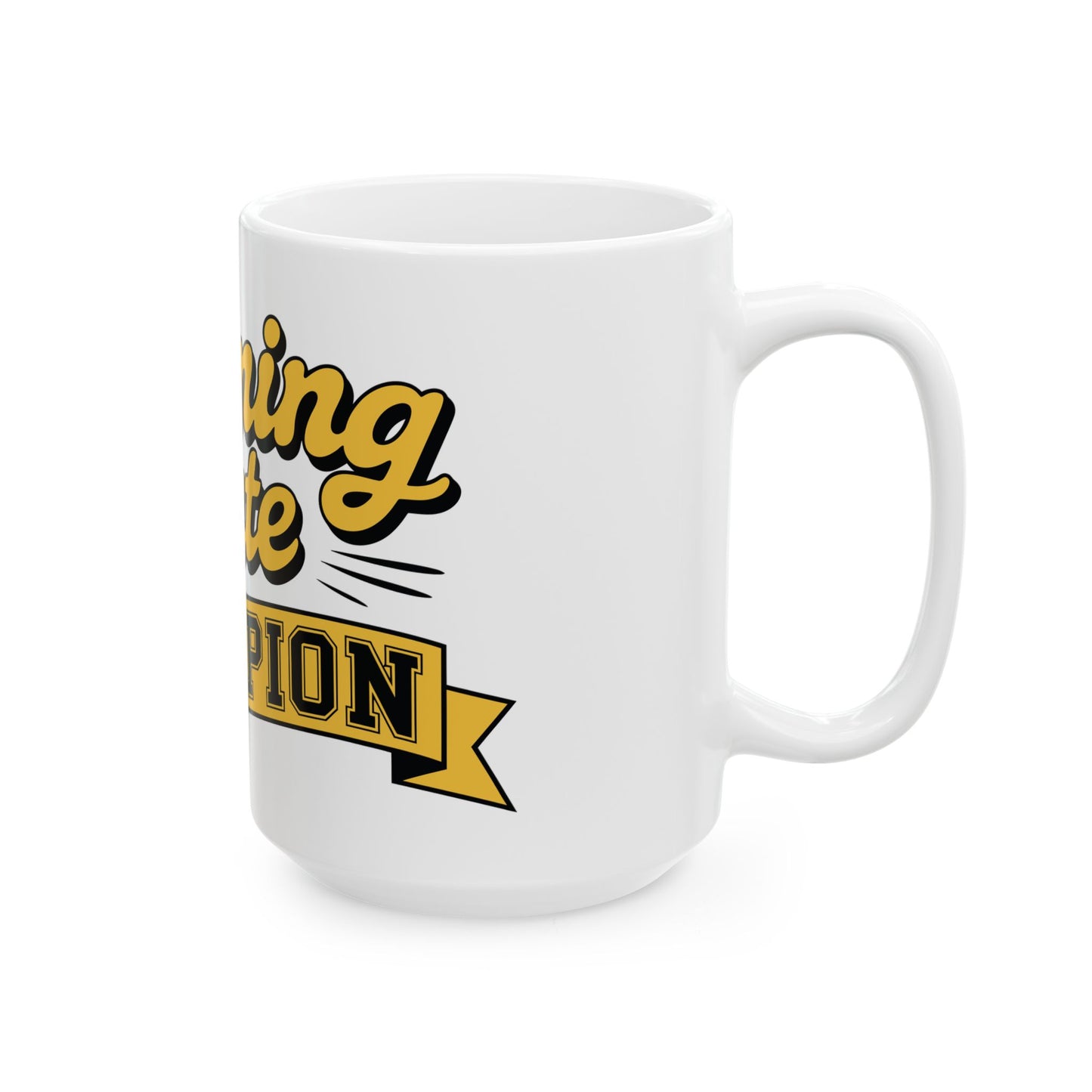 TEEZOCA funny morning coffee mug for busy schedules