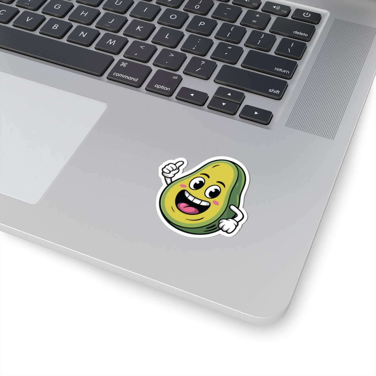 TEEZOCA cute smiling avocado character sticker