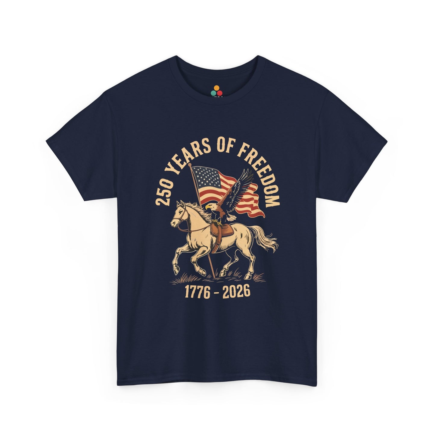 American Patriot Shirt — Vintage Patriotic Horse T-shirt for 2026 | TEEZOCA 