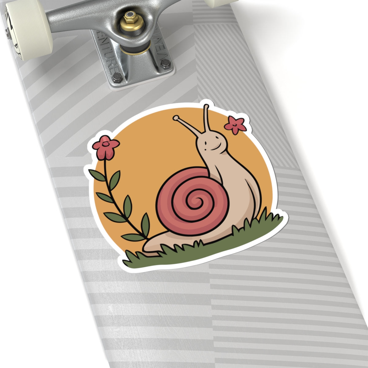 TEEZOCA cute snail sticker illustration
