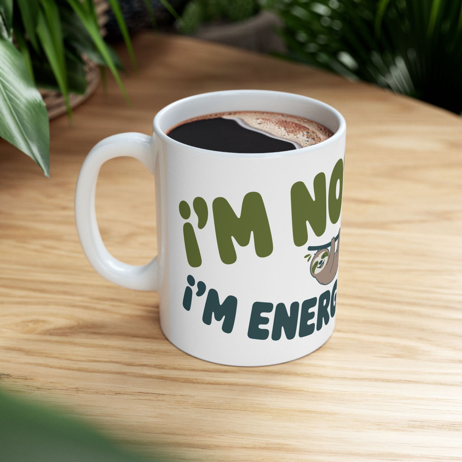 TEEZOCA cute sloth mug for coffee lovers and laid-back personalities