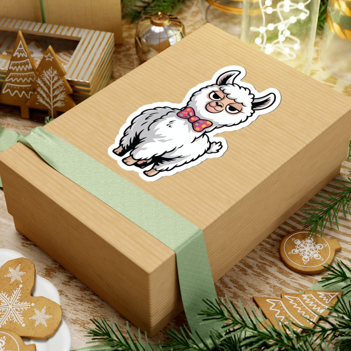 TEEZOCA cute sarcastic llama sticker