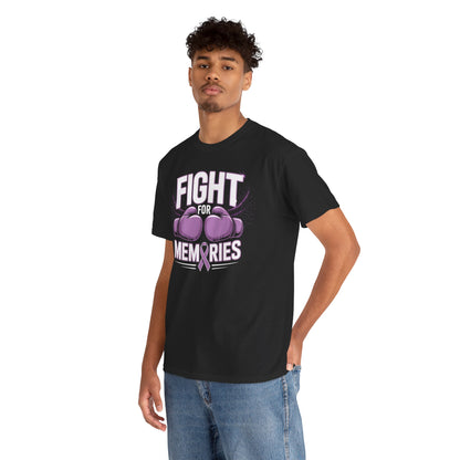 Fight for Memories Alzheimer Awareness Unisex T-shirt | TEEZOCA 