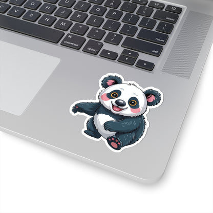 TEEZOCA kawaii panda sticker playful animal illustration