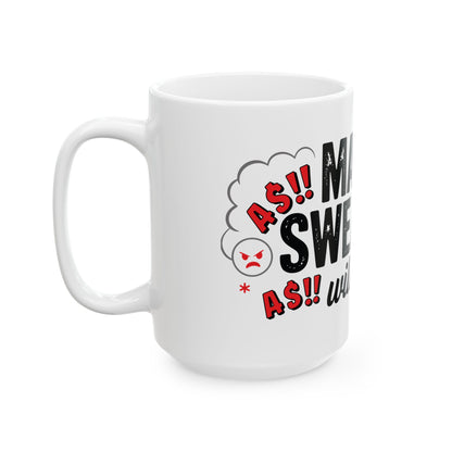 TEEZOCA funny sarcasm mug for bad days