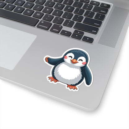 TEEZOCA adorable penguin sticker kawaii animal design