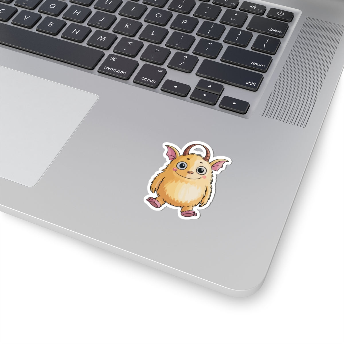 TEEZOCA adorable monster sticker with horns and big eyes