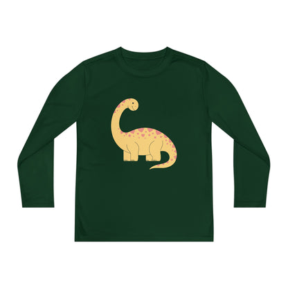 Cute Dinosaur Kids Long Sleeve T-Shirt TEEZOCA