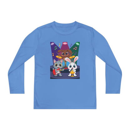 Cute Animal Band Kids Long Sleeve T-Shirt | TEEZOCA 