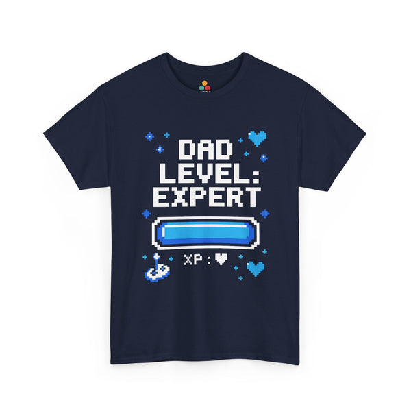 dad-level-expert-funny-dad-t-shirt-gamer-fathers-day-tee-gift