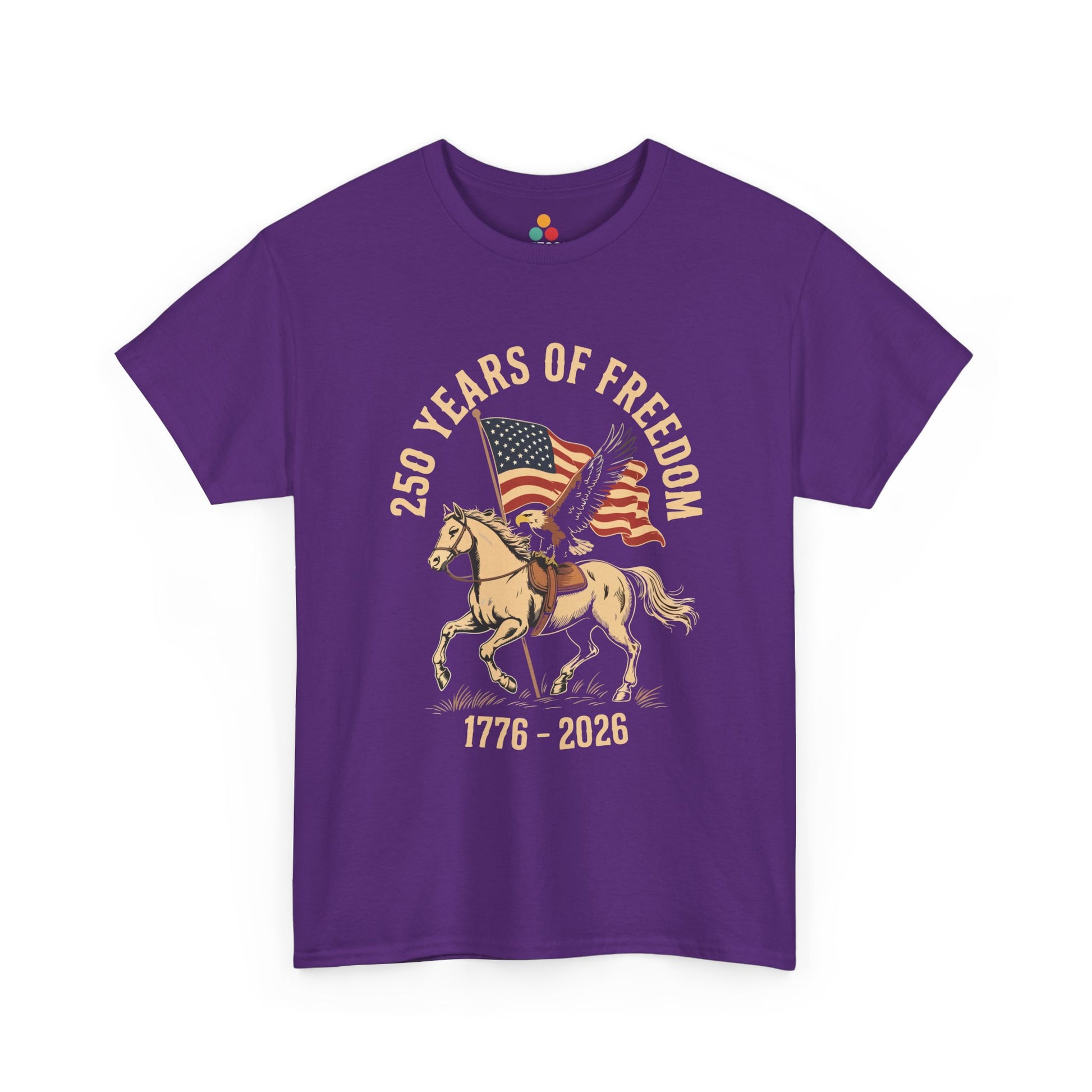 American Patriot Shirt — Vintage Patriotic Horse T-shirt for 2026 | TEEZOCA 