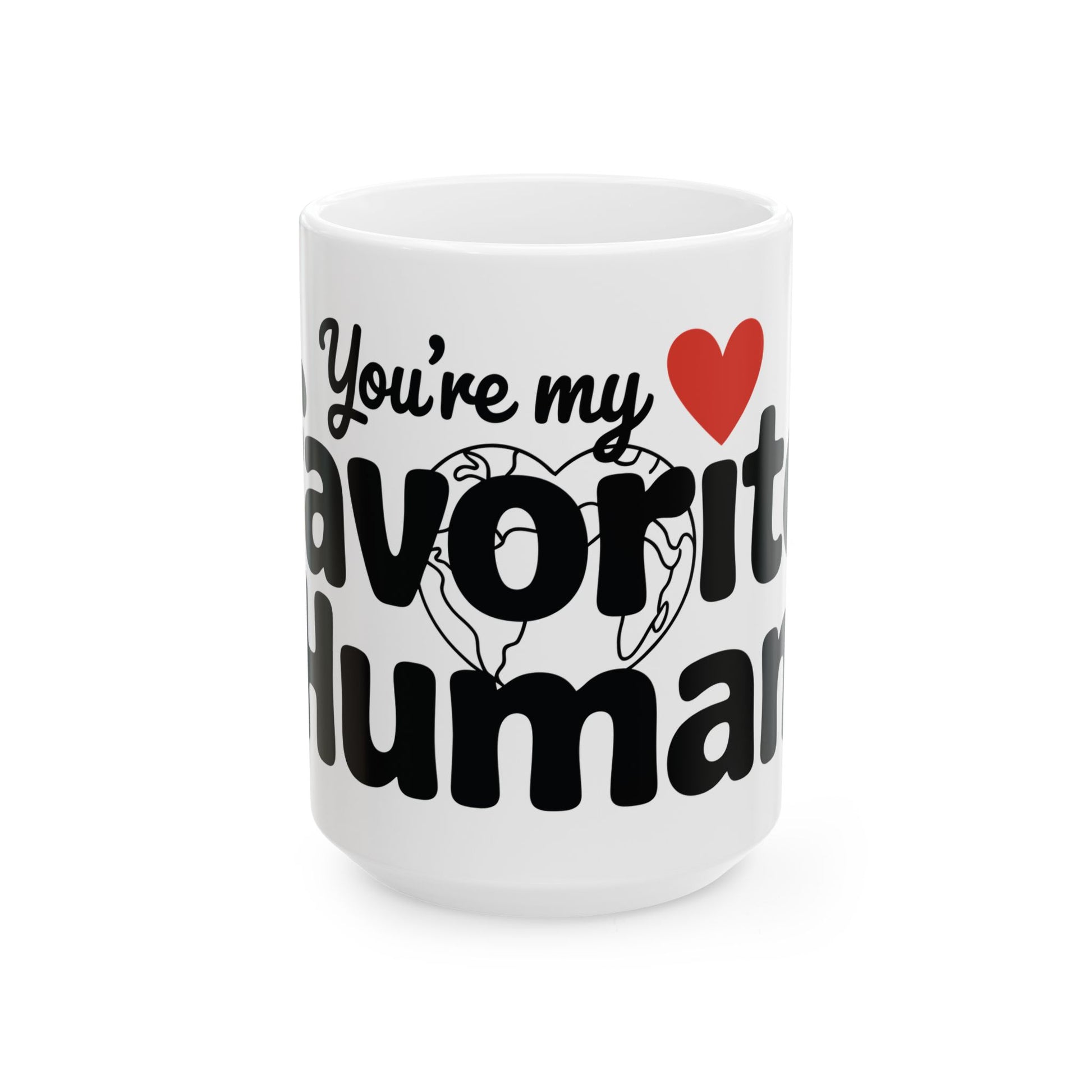 TEEZOCA love quote ceramic coffee mug
