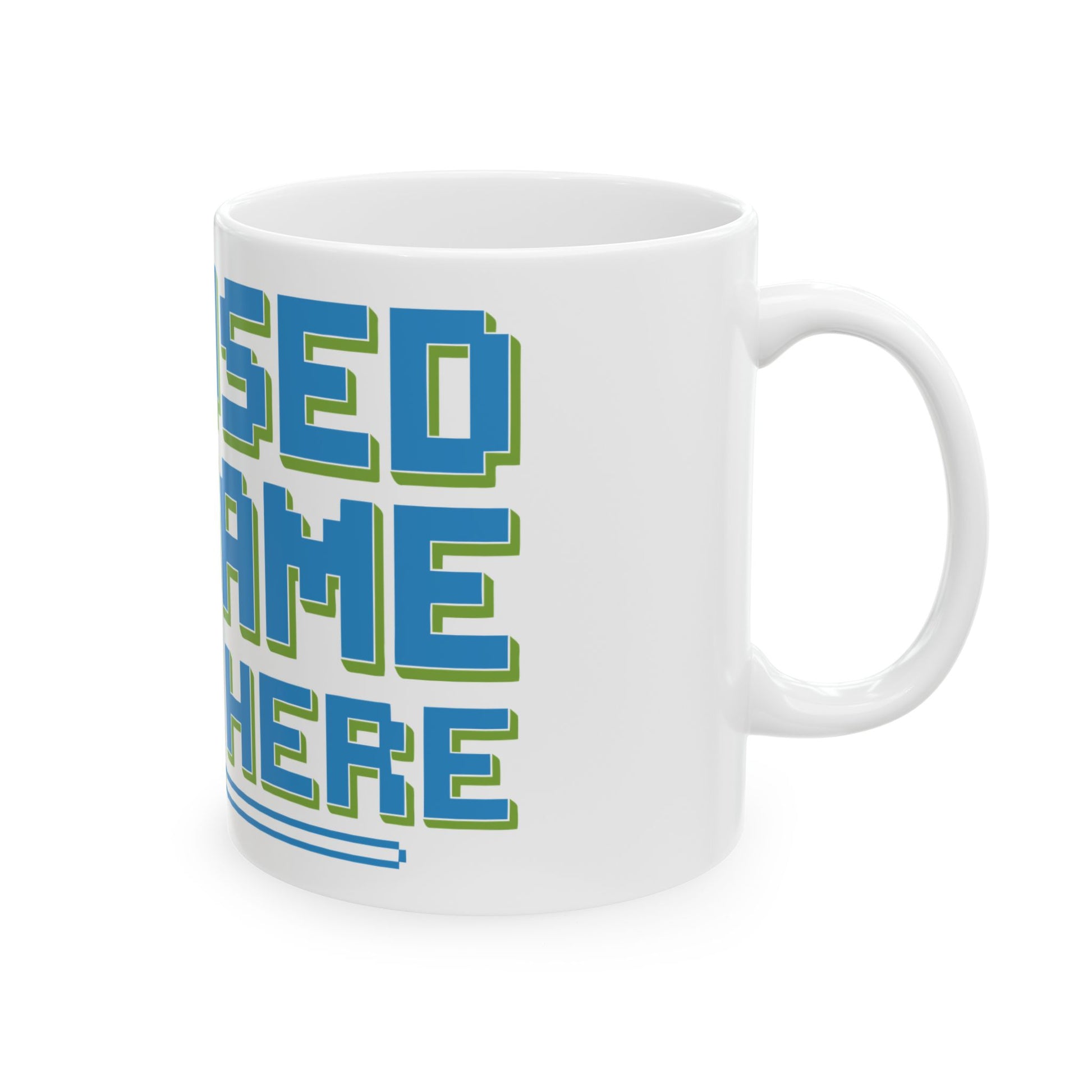 TEEZOCA funny gaming mug with I Paused My Game to Be Here message