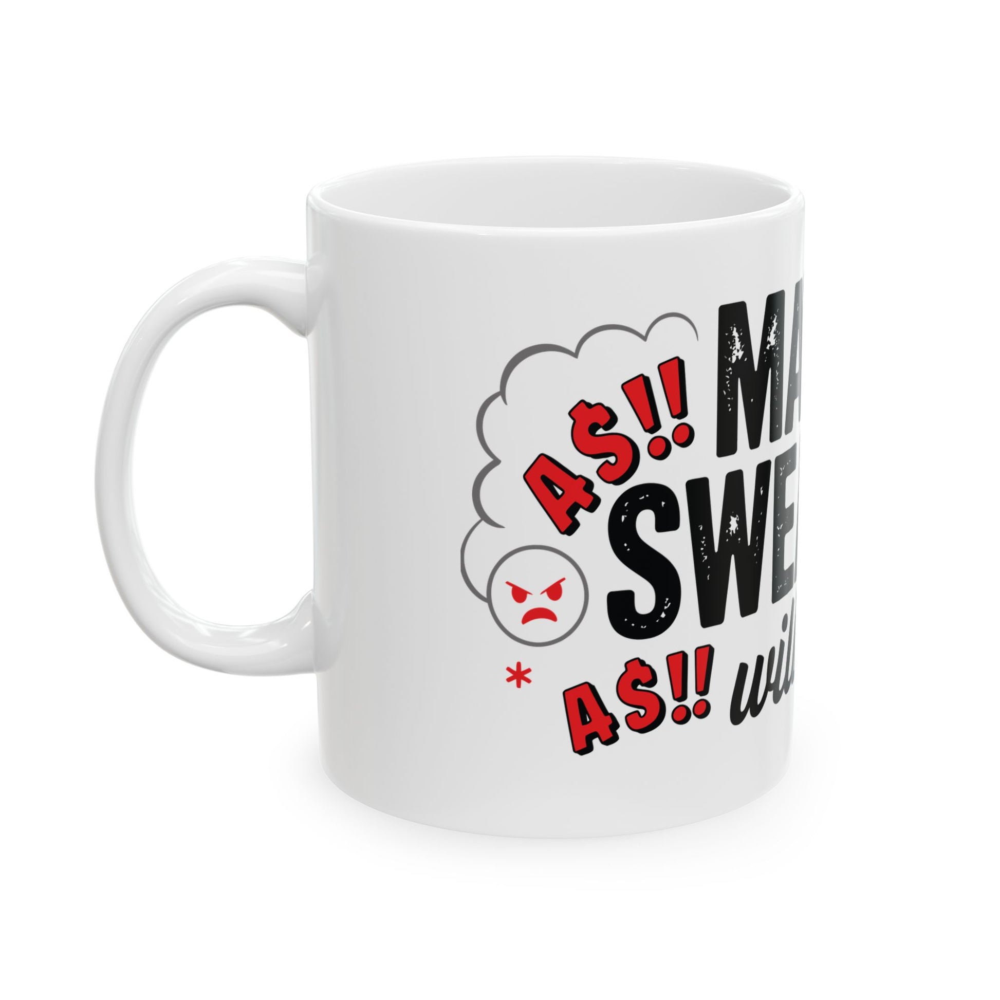 TEEZOCA sarcastic stress relief coffee mug design