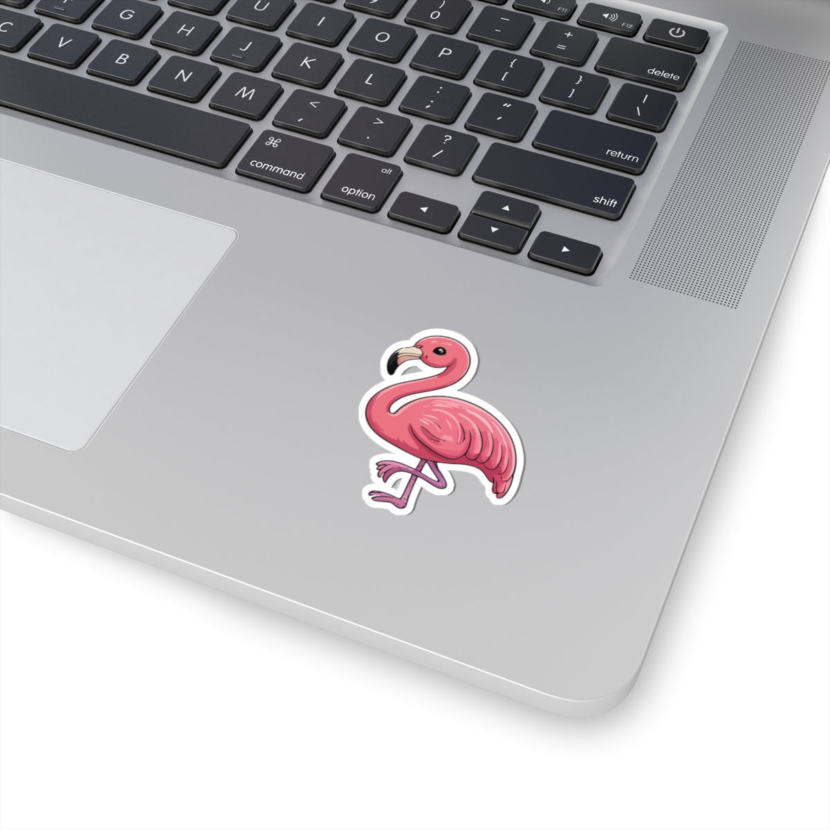 TEEZOCA flamingo sticker tropical bird illustration