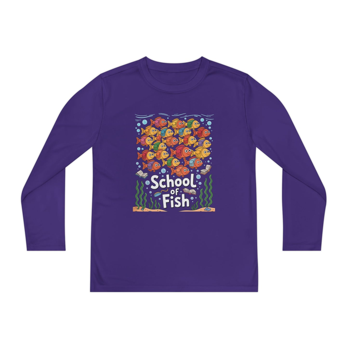 School of Fish Kids Long Sleeve T-Shirt