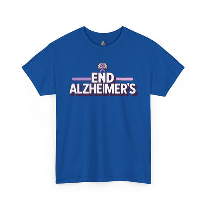 End Alzheimer’s Purple Ribbon Awareness Unisex T-shirt | TEEZOCA 
