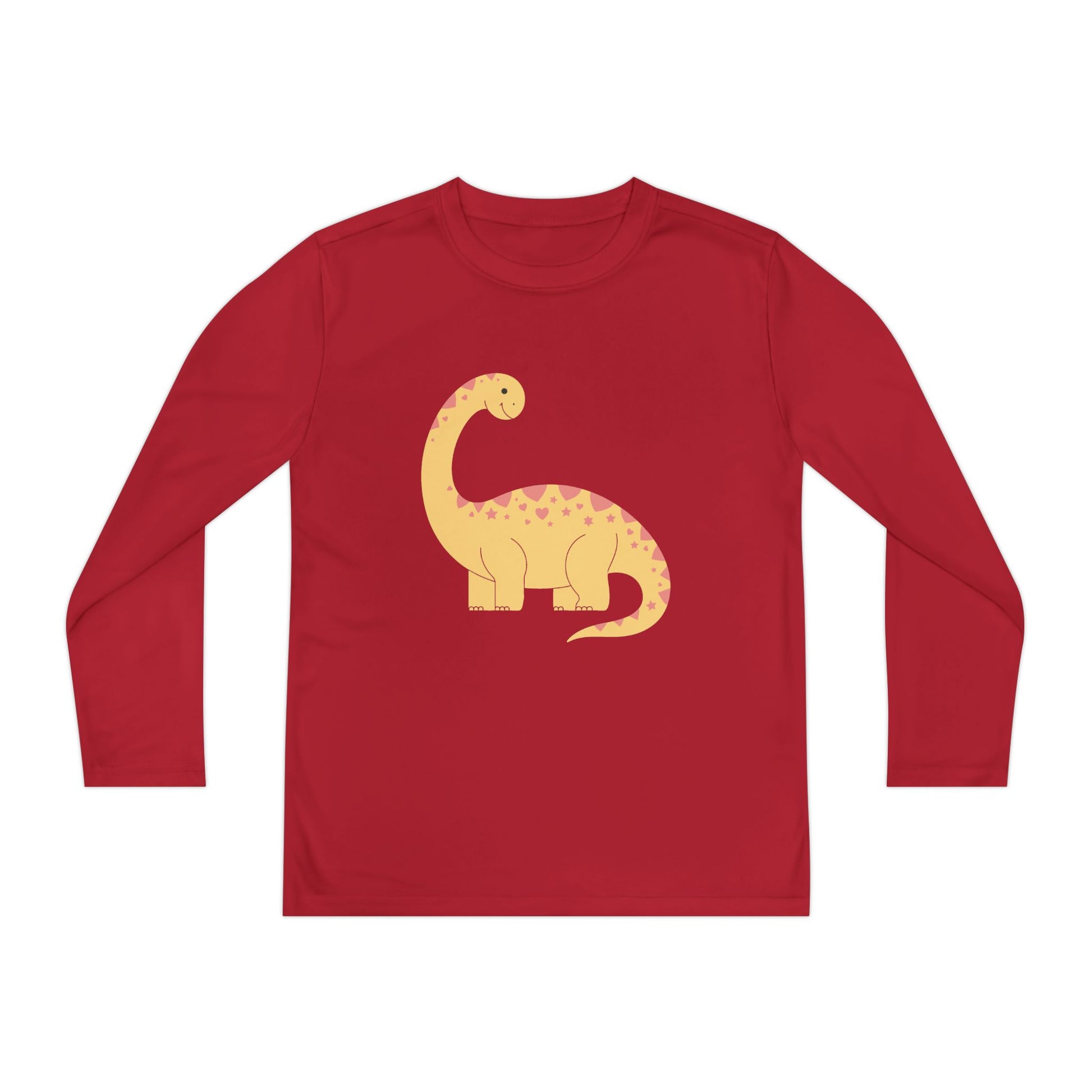 Cute Dinosaur Kids Long Sleeve T-Shirt TEEZOCA
