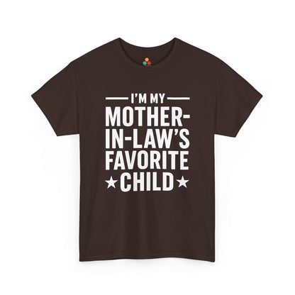 I’m My Mother‑In‑Law’s Favorite Child T‑Shirt — Funny In‑Law Gift Tee