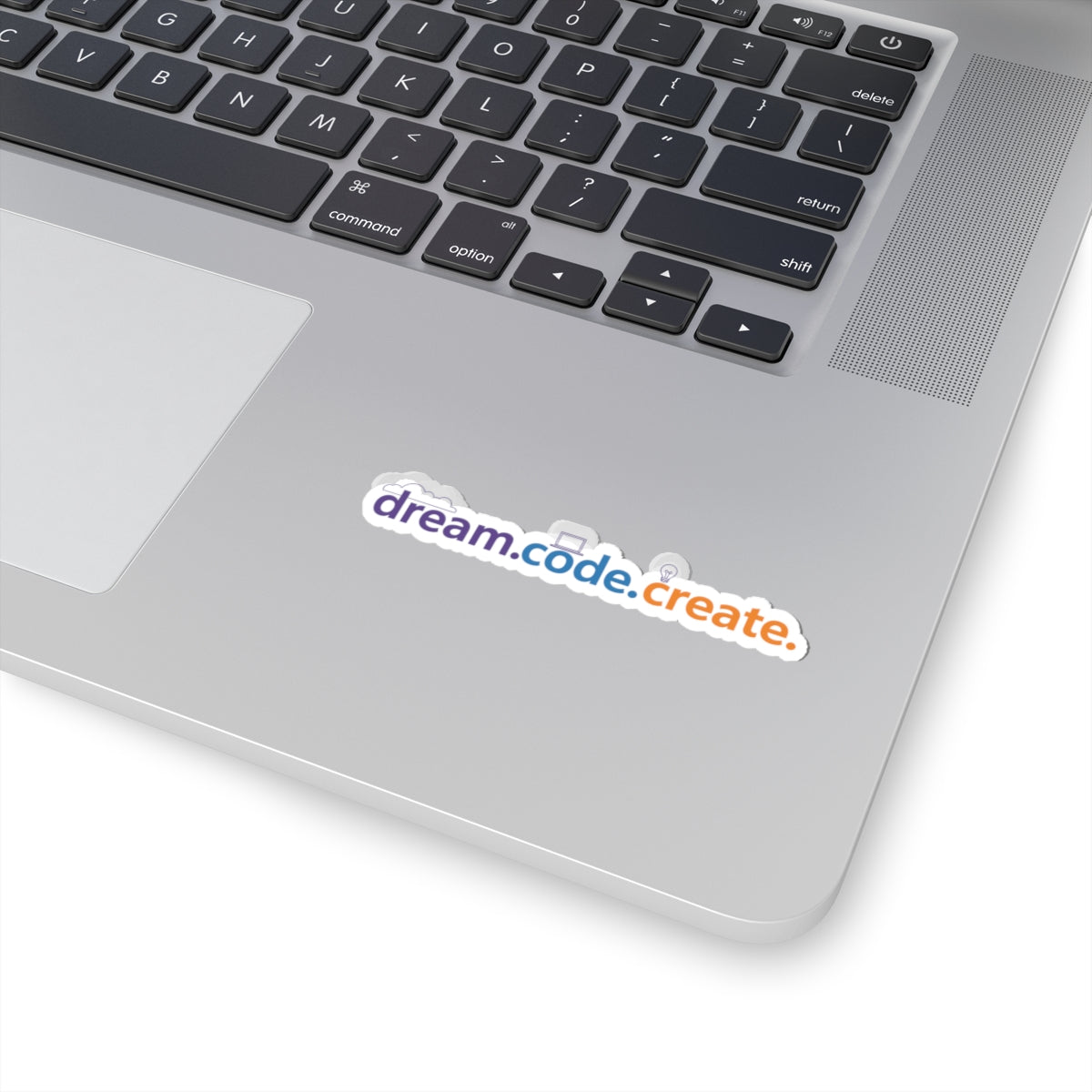 TEEZOCA coding quote sticker reading dream code create for developers