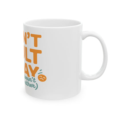 TEEZOCA sarcastic work stress mug design