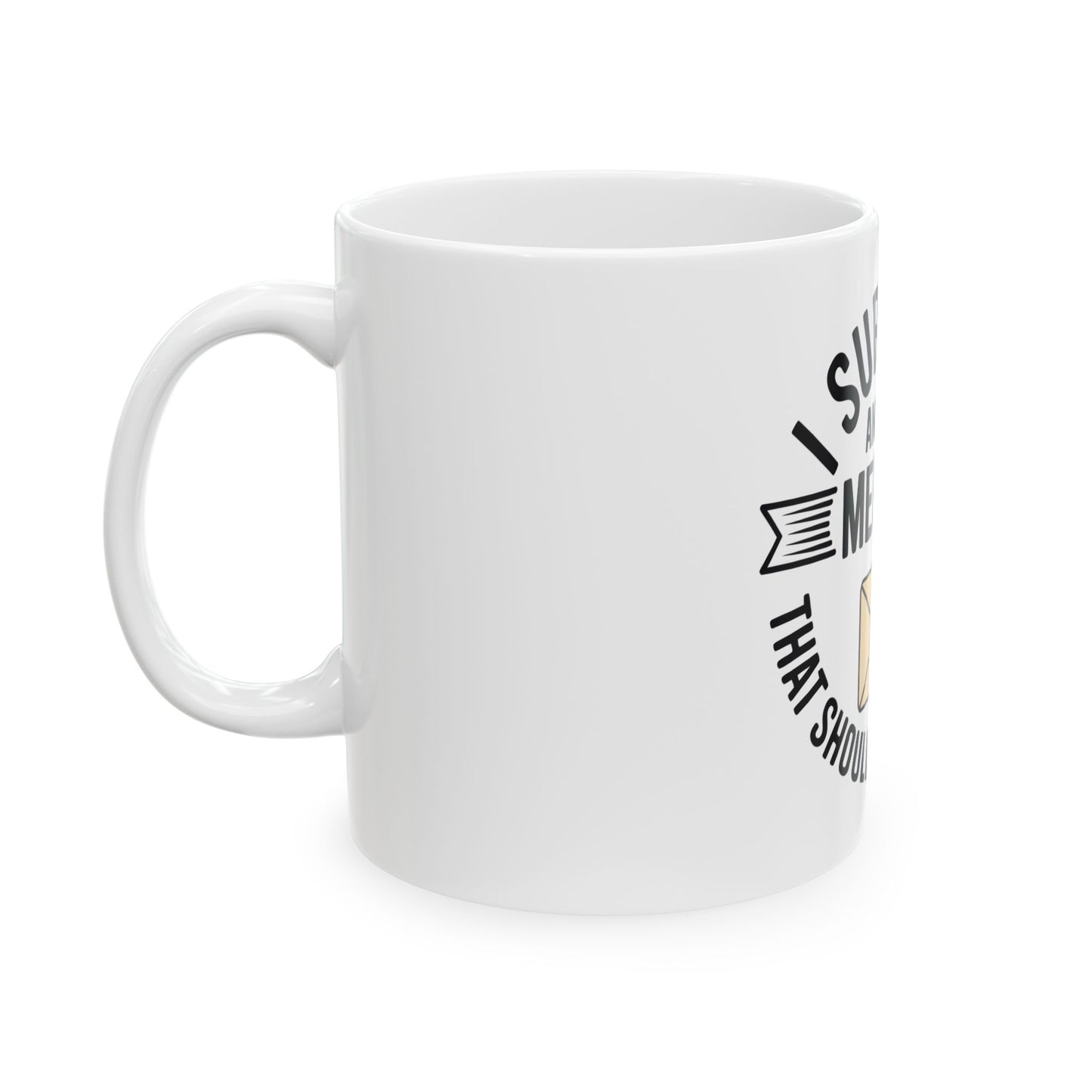 TEEZOCA funny office meeting coffee mug