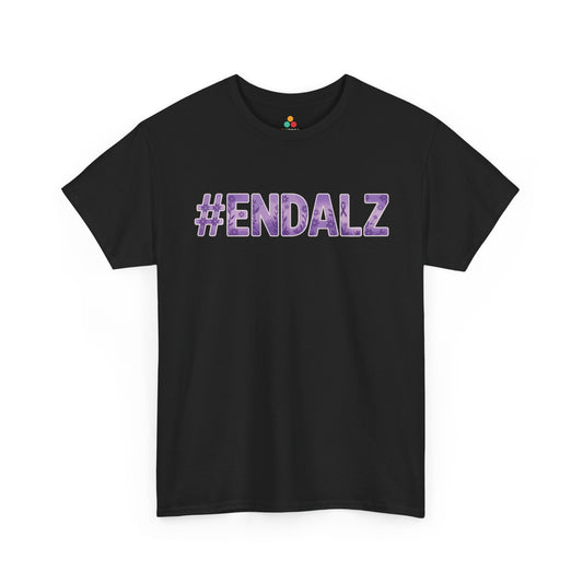 #ENDALZ Unisex T-shirt – Alzheimer's Awareness Support Tee | TEEZOCA 