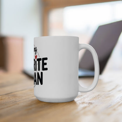 TEEZOCA mug design expressing the You’re My Favorite Human sentiment