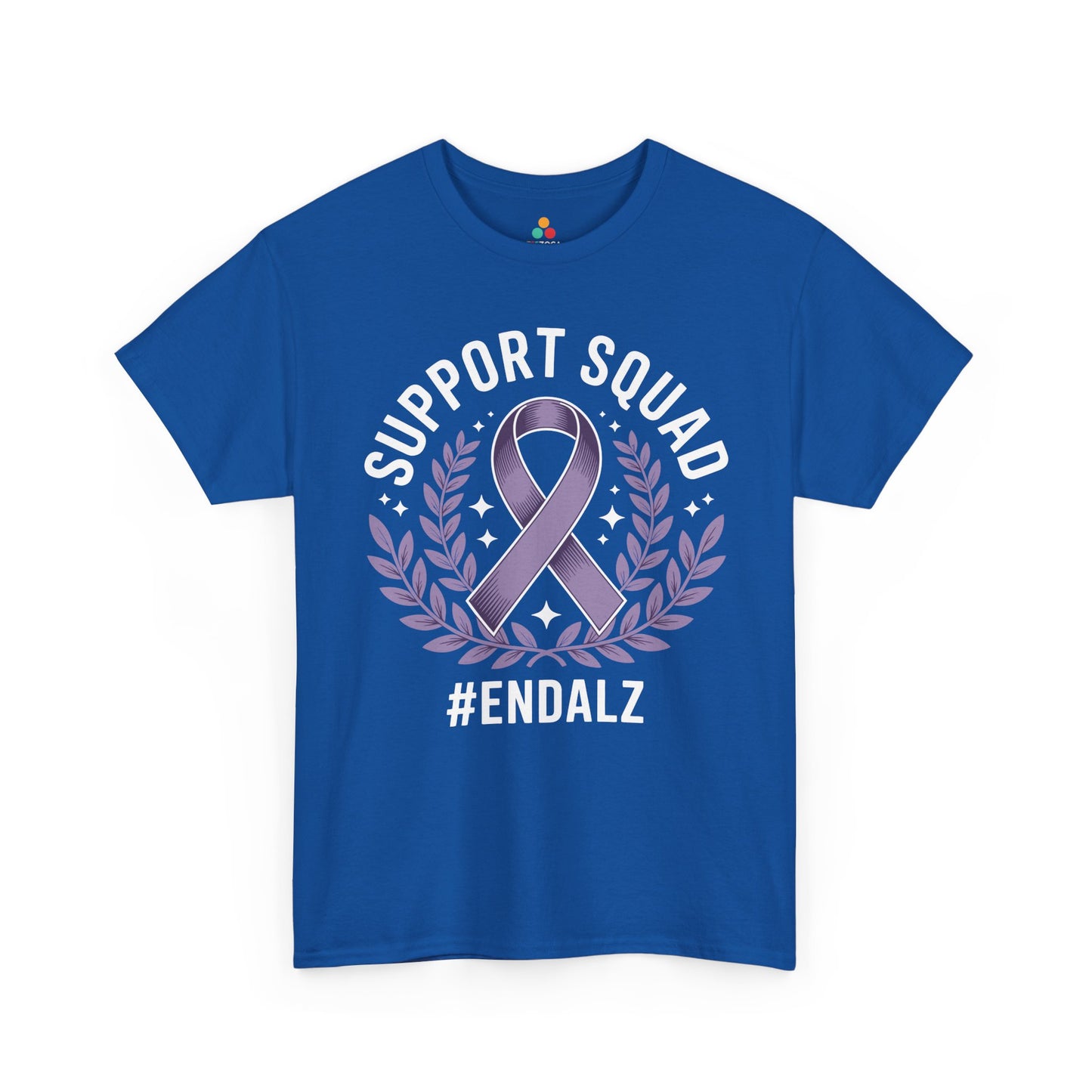Support Squad #ENDALZ Alzheimer Awareness Unisex T-shirt | TEEZOCA 