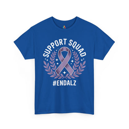 Support Squad #ENDALZ Alzheimer Awareness Unisex T-shirt | TEEZOCA 