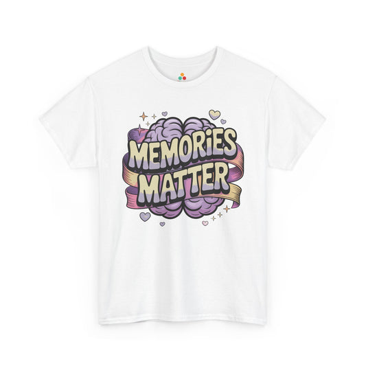 Memories Matter Unisex T-shirt Alzheimer's Awareness Design | TEEZOCA 