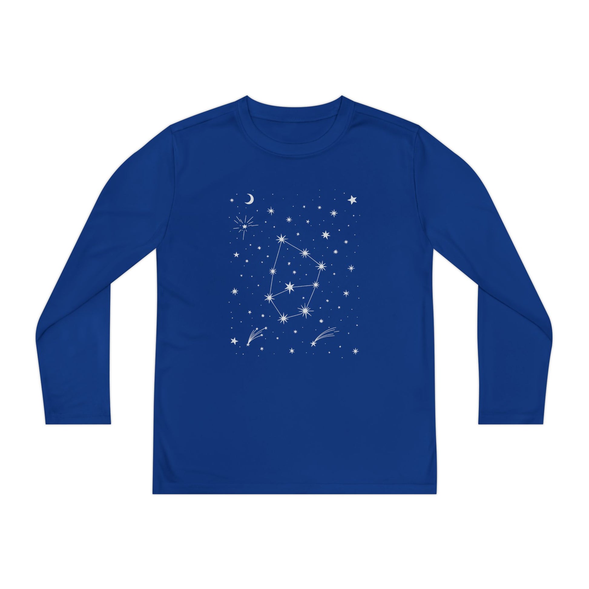 Youth Long Sleeve Tee — Star Constellation Graphic TEEZOCA