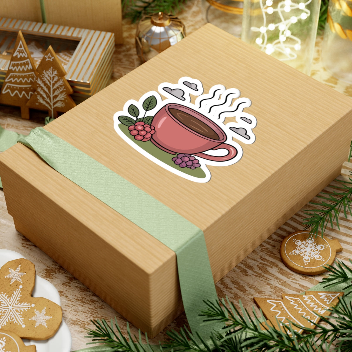 TEEZOCA warm coffee drink cozy nature design