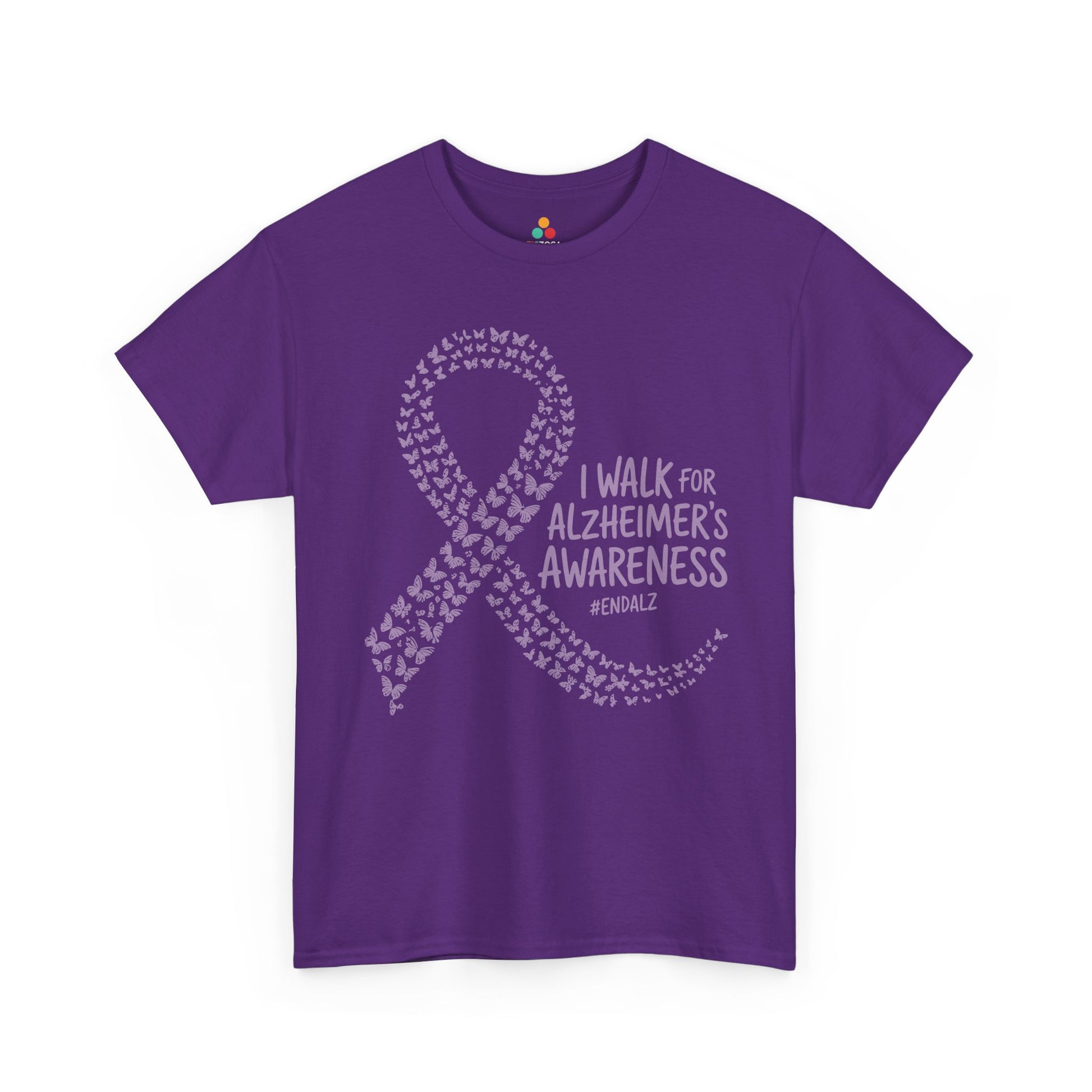 I Walk for Alzheimer’s Awareness #ENDALZ Unisex T-shirt | TEEZOCA 