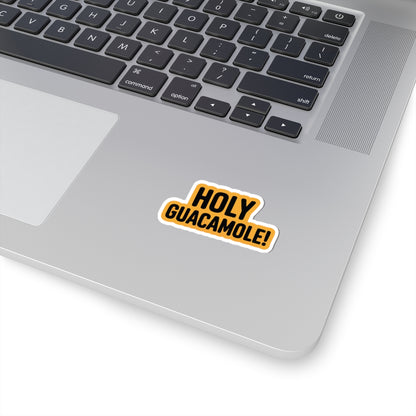TEEZOCA funny holy guacamole quote sticker