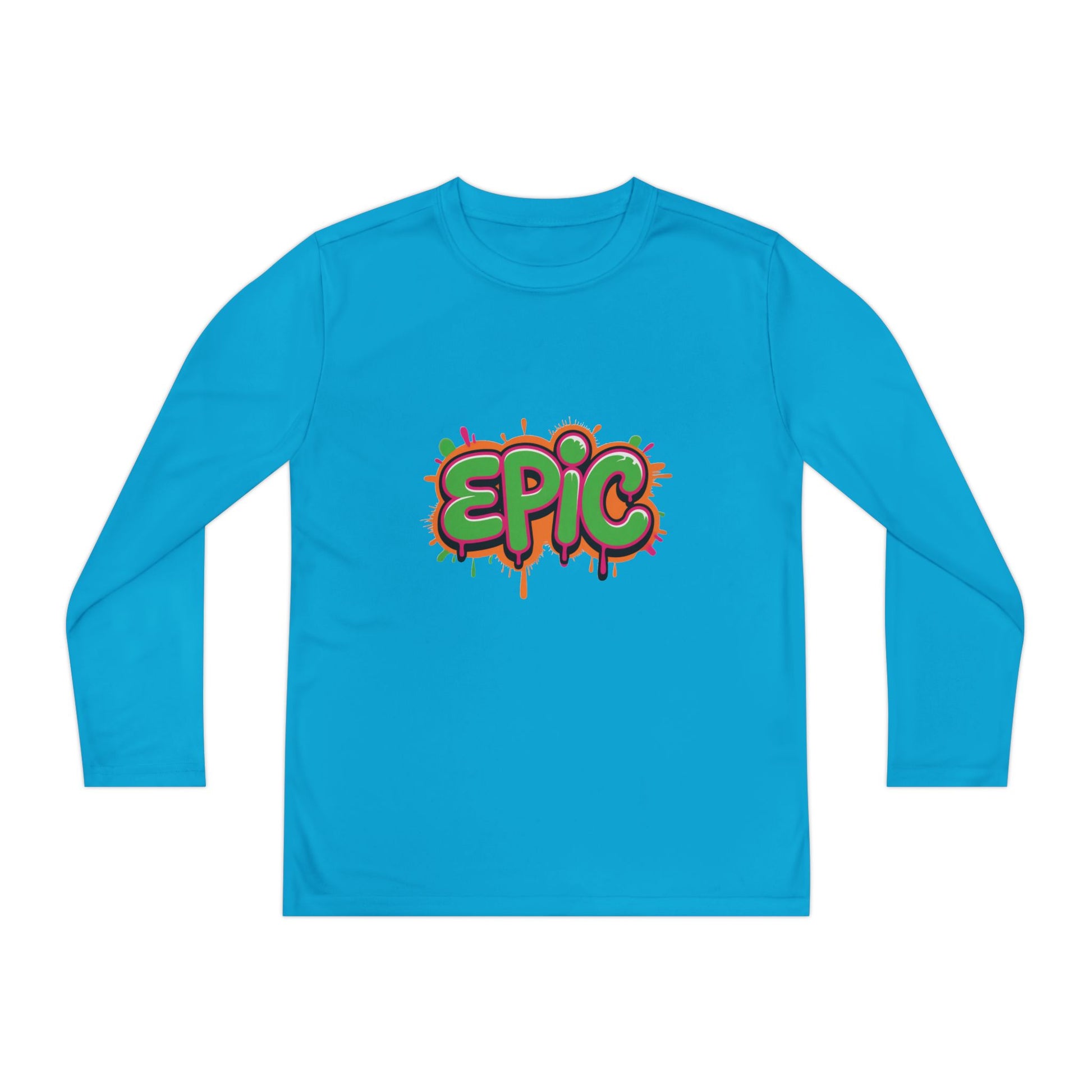 EPIC Graffiti Style Kids Long Sleeve T-Shirt | TEEZOCA 