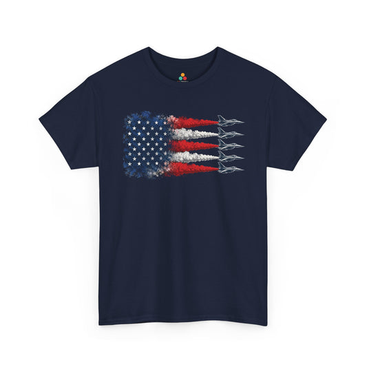 Air Force Shirt — Fighter Jet Graphic T-shirt for Military Dads | TEEZOCA 