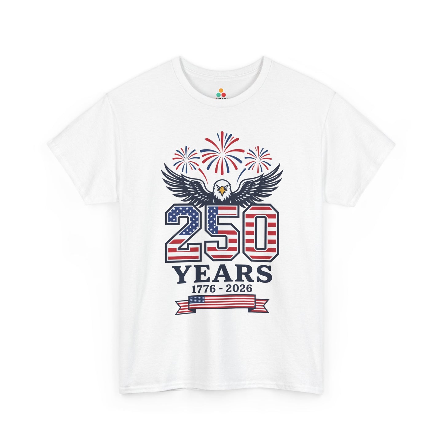 America Shirt Eagle 250 Years Patriotic Freedom T-shirt Gift | TEEZOCA 