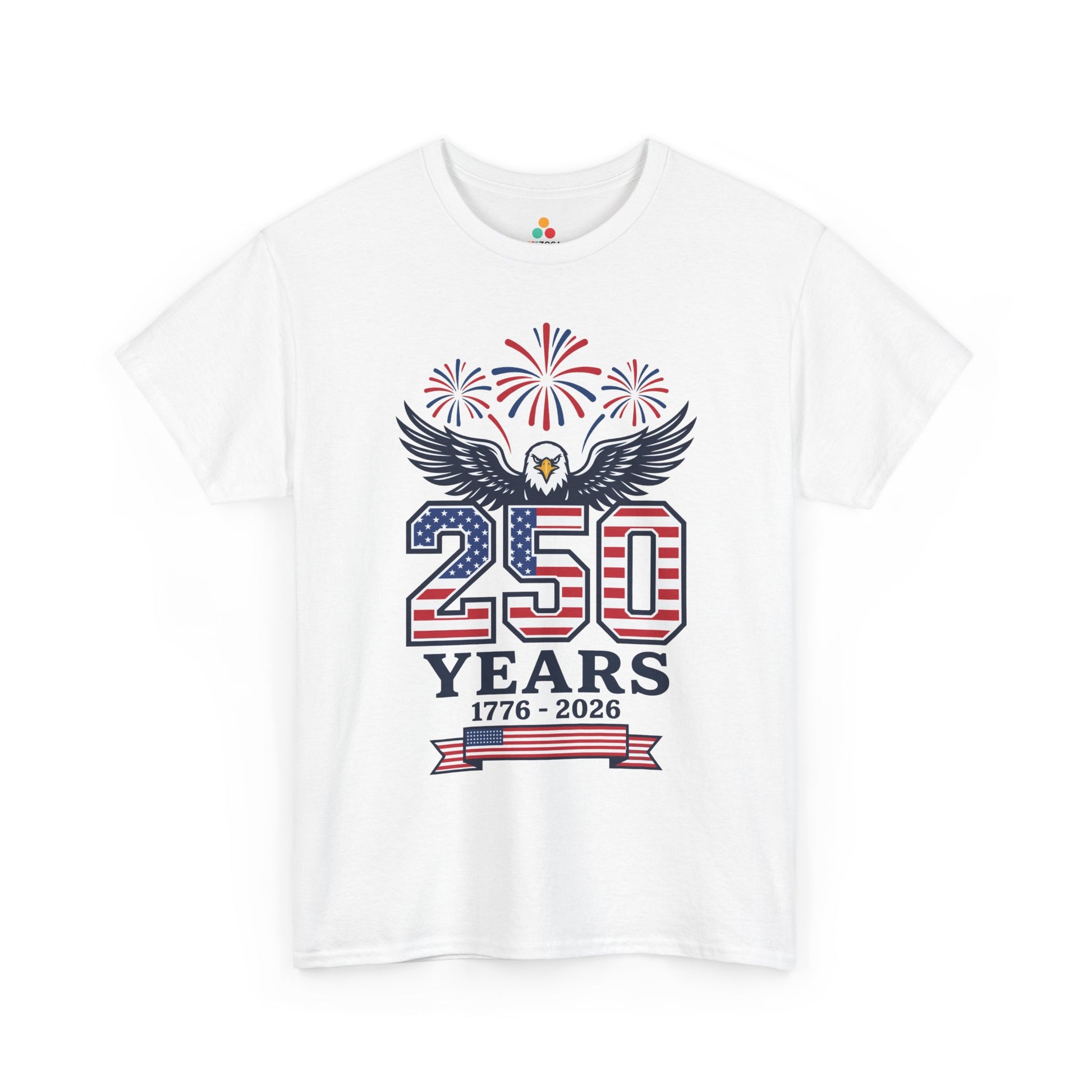 America Shirt Eagle 250 Years Patriotic Freedom T-shirt Gift | TEEZOCA 