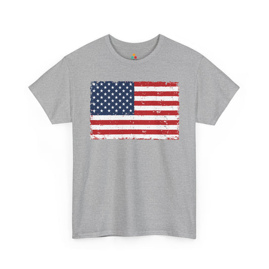 American Flag T Shirt, 4th of July Patriotic USA Flag T-shirt | TEEZOCA 