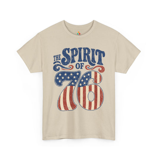 American Spirit Shirt Vintage Americana Graphic T-shirt Gift | TEEZOCA 
