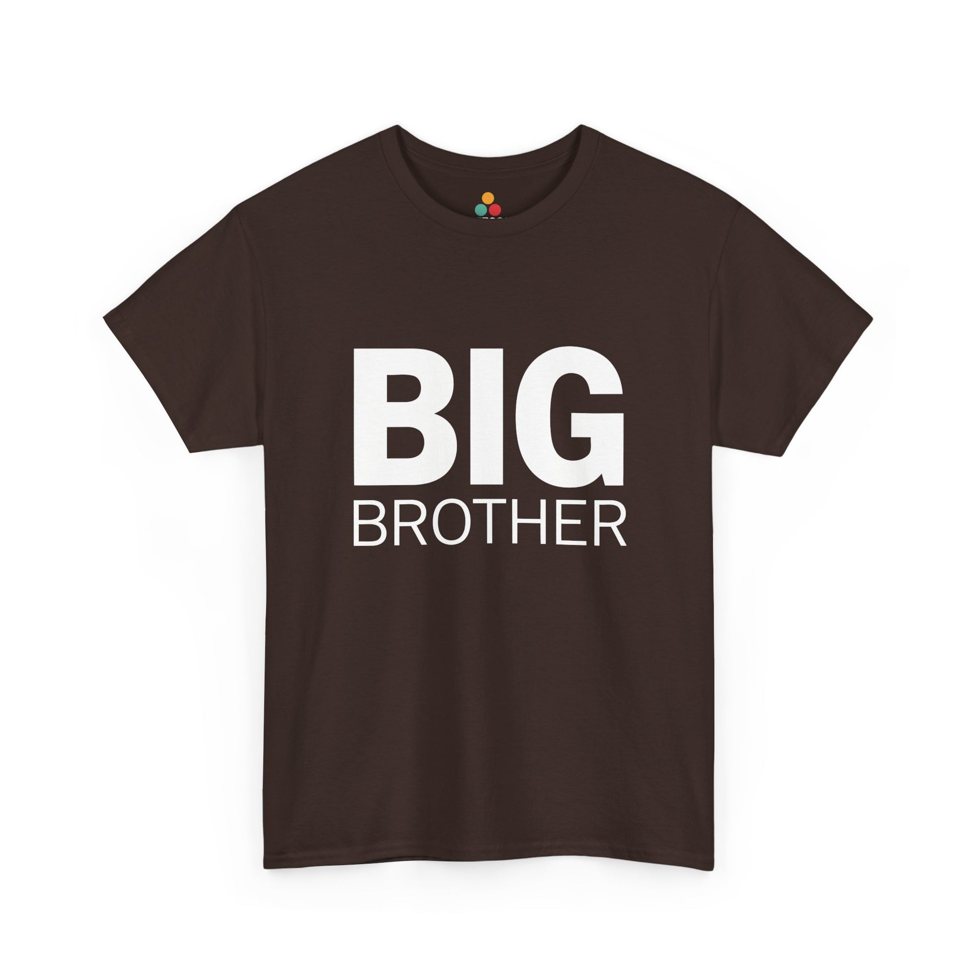 BIG BROTHER Bold Minimalist T-Shirt – Simple Sibling Gift | TEEZOCA 