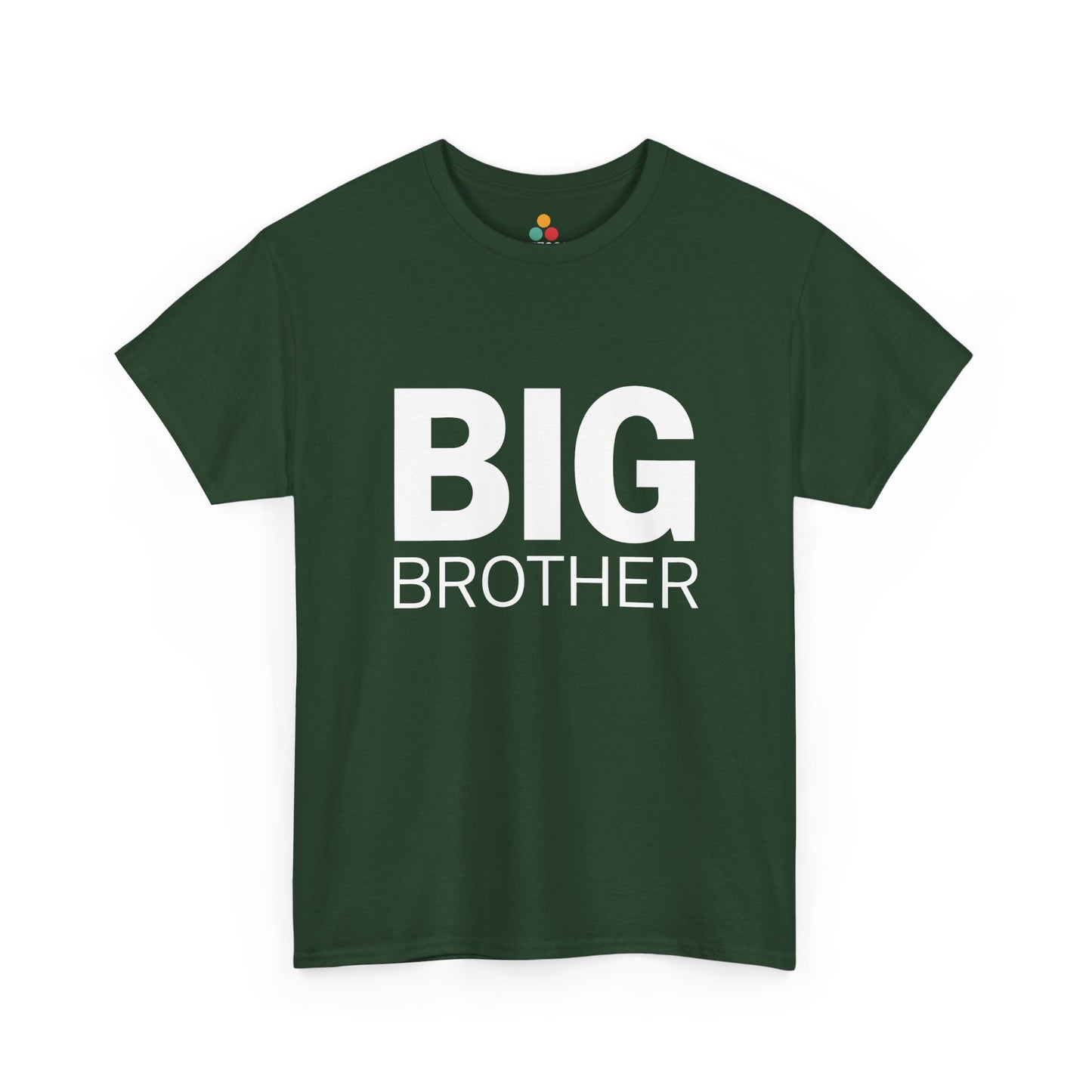 BIG BROTHER Bold Minimalist T-Shirt – Simple Sibling Gift | TEEZOCA 